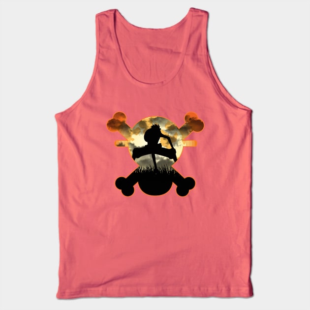 Straw Hat Crew Tank Top by Jandara